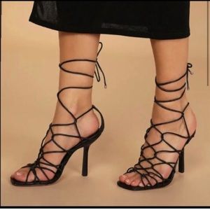 Schutz Heyde Leather Sandal/size 8/brand new, never worn